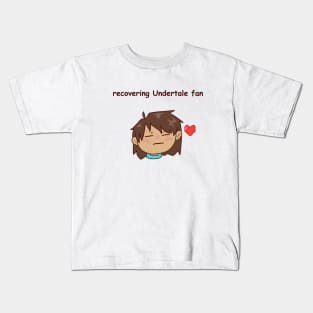 Recovering Undertale Fan Kids T-Shirt